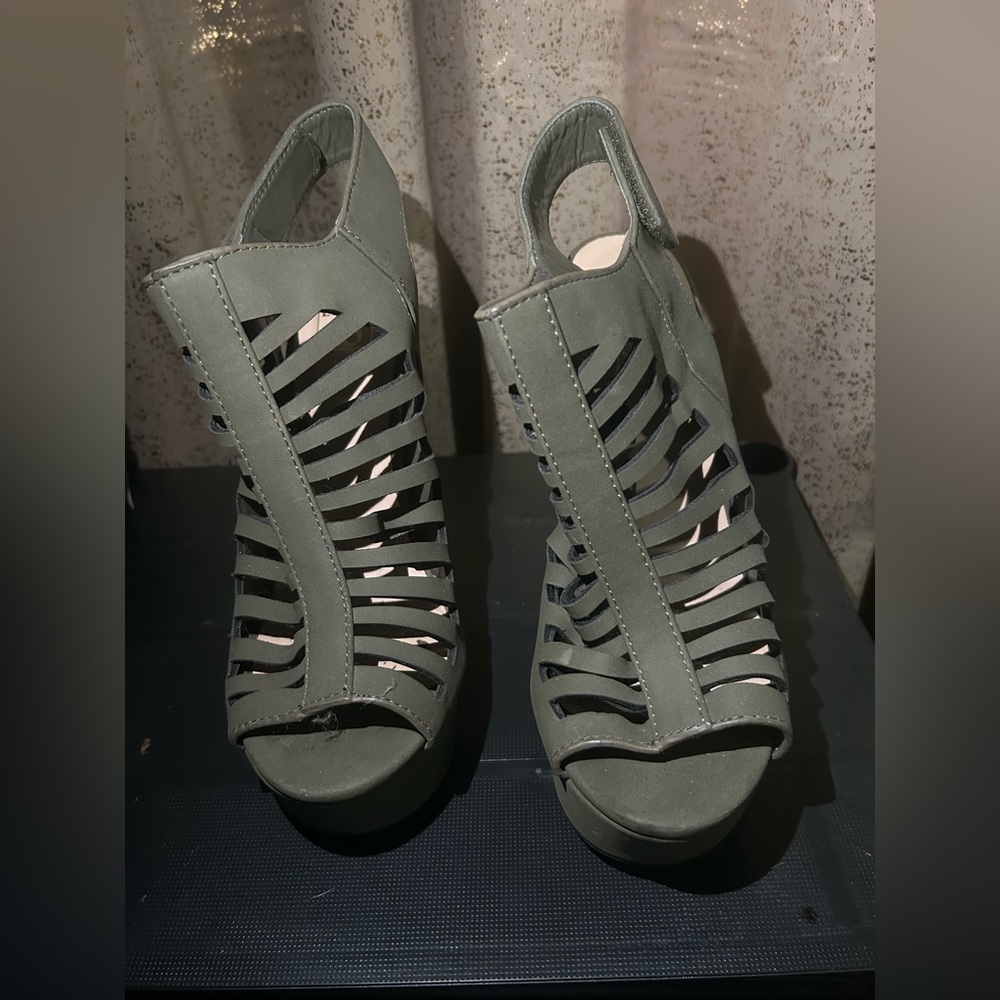 Vintage green heels 98